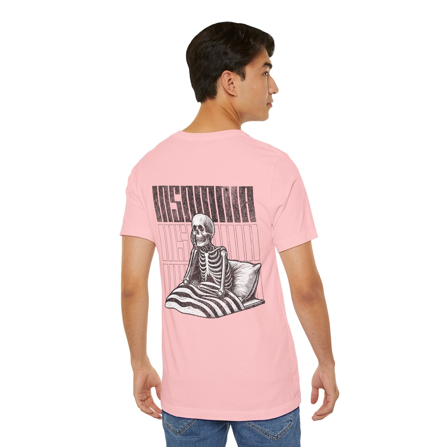 F&BPD - Unisex T-shirt - Insomnia Tee – Late Night Mind Battle Statement Shirt