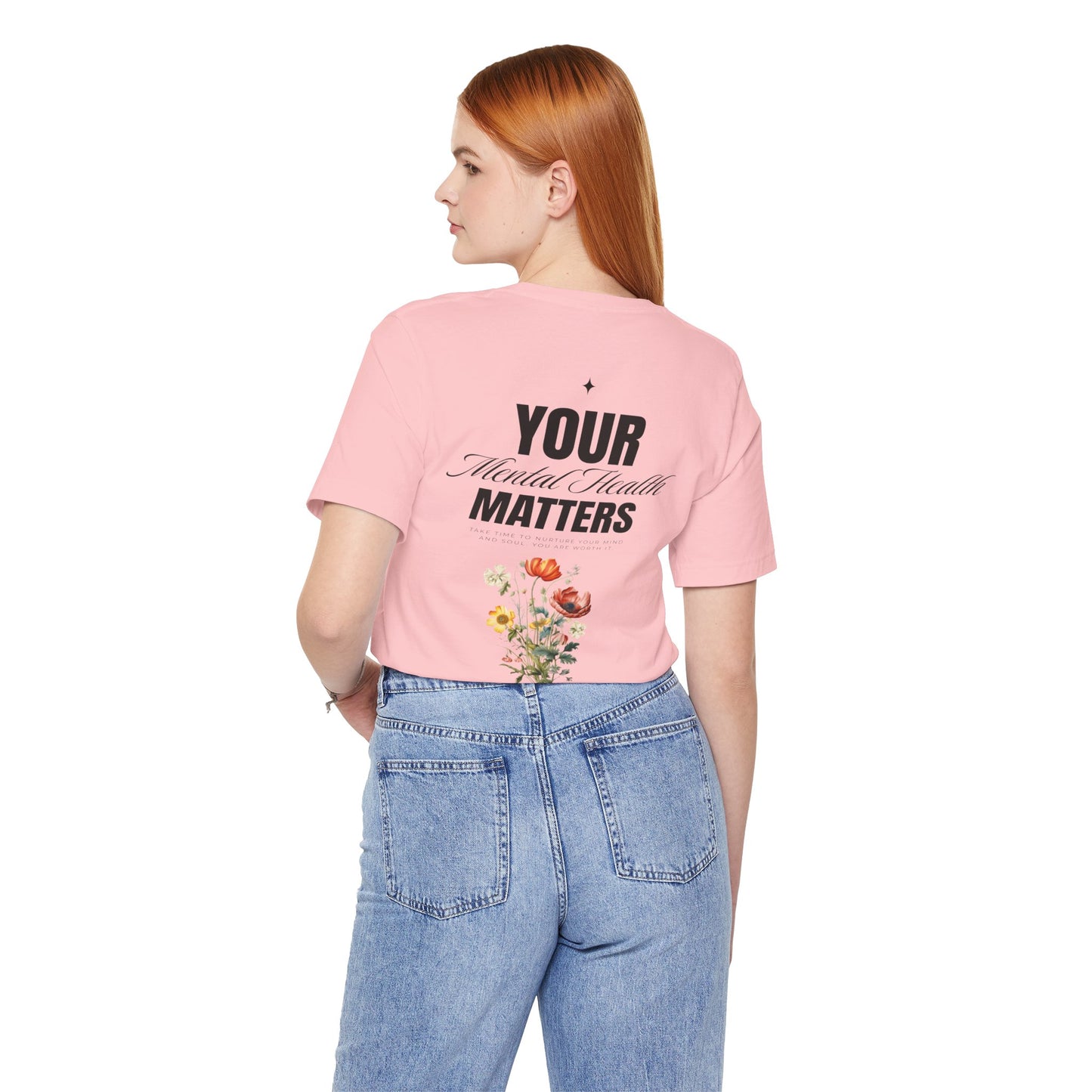 F&BPD - Unisex T-shirt - Your Mental Health Matters Tee – Awareness & Support Statement Shirt