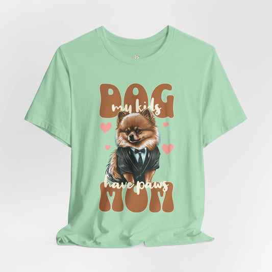 Dog Mom T-Shirt | Cute Pet Lover Unisex Tee - FPD