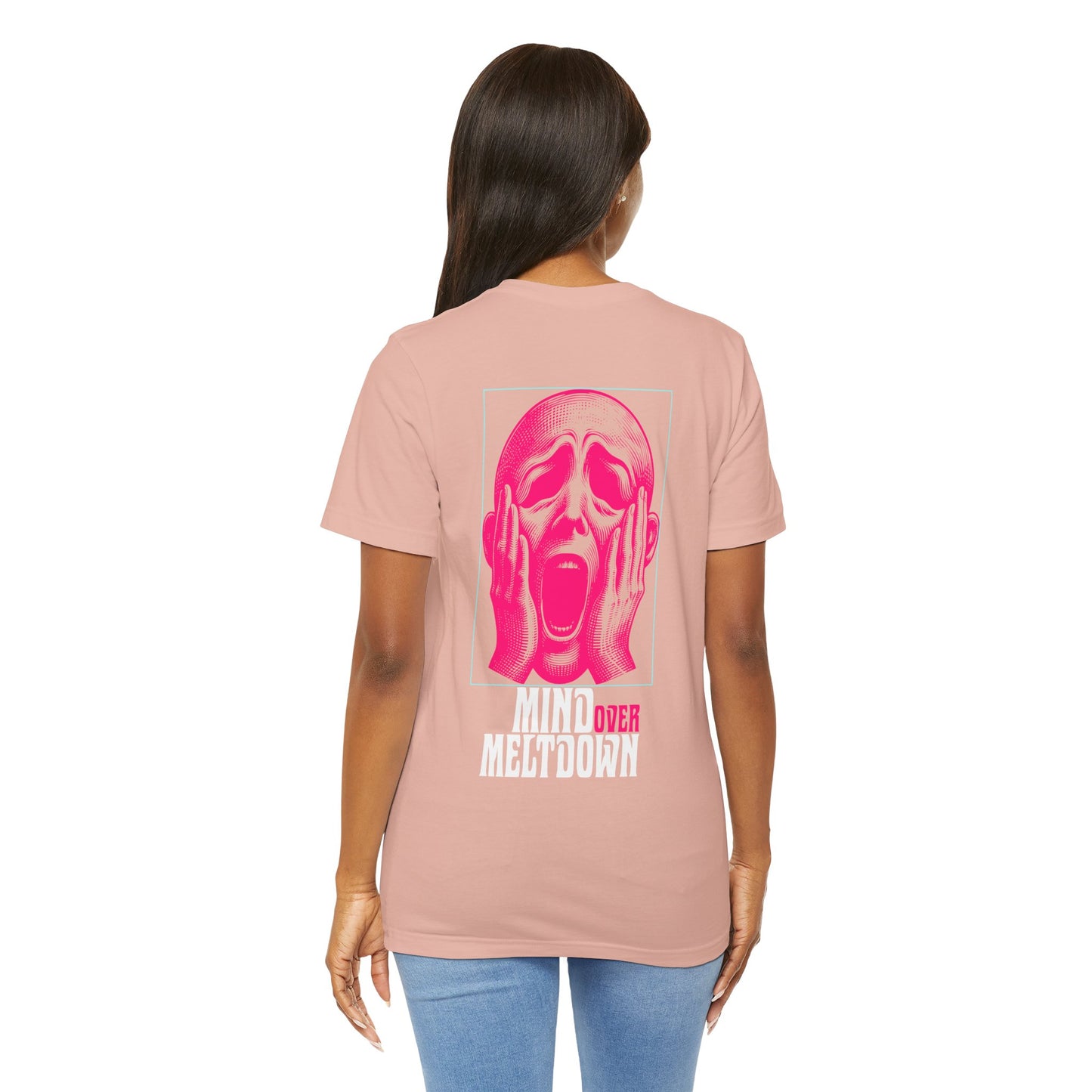 F&BPD - Unisex Tee - Mind Over Meltdown Tee – Calm in Chaos Statement Shirt