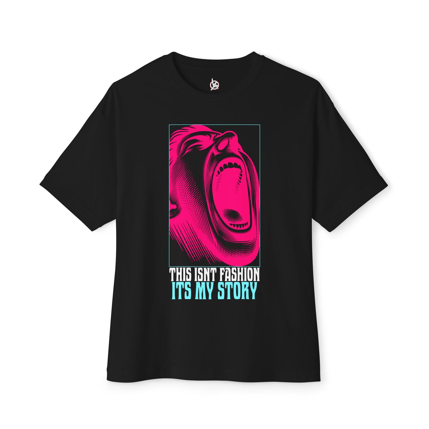 FPD - This Isn’t Fashion, It’s My Story Oversized Tee – Self-Expression Shirt