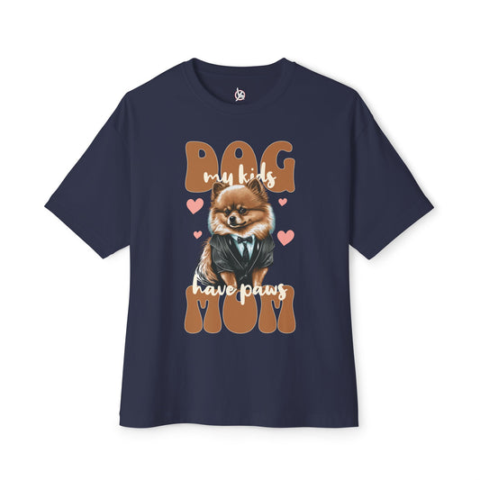 Oversized Dog Mom T-Shirt | Cute & Comfy Pet Lover Tee - FPD