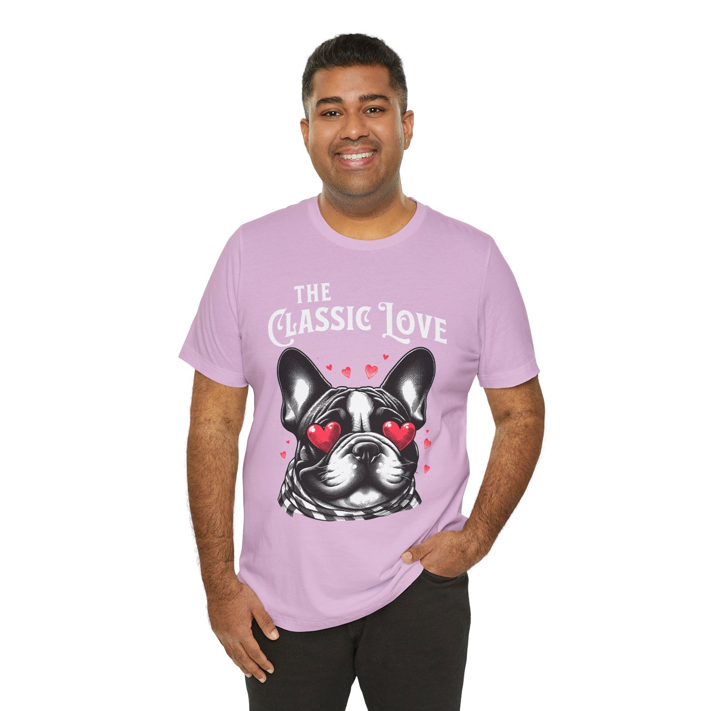 FPD - Unisex T-shirt - Pug Classic Love Tee – Cute Dog Lover Statement Shirt