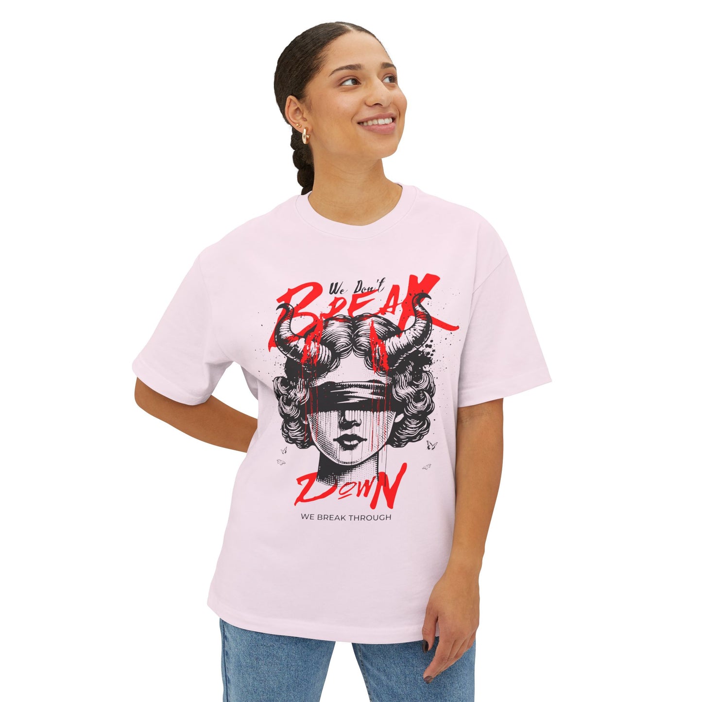 FPD - We Breakthrough Oversized Tee – Resilience Statement Shirt