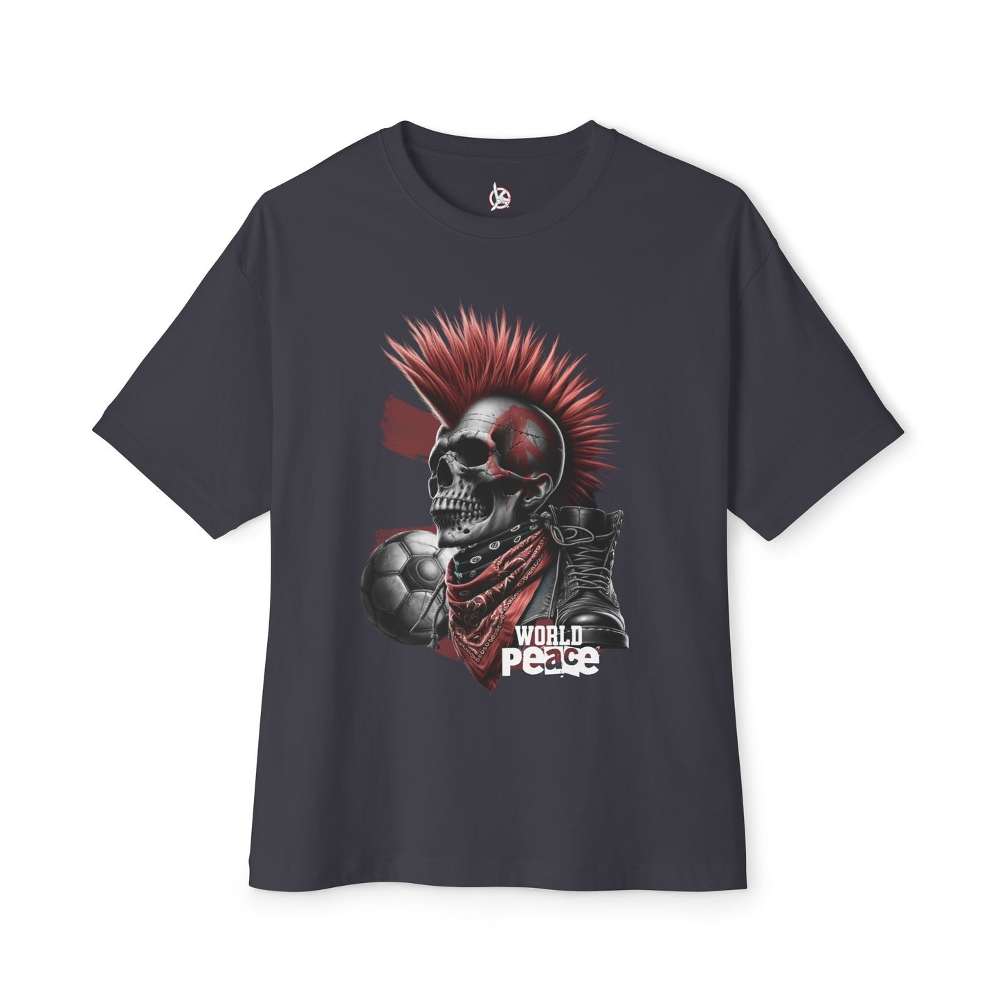 FPD - World Peace Oversized Tee — Dreamer & Peacemaker Statement Shirt