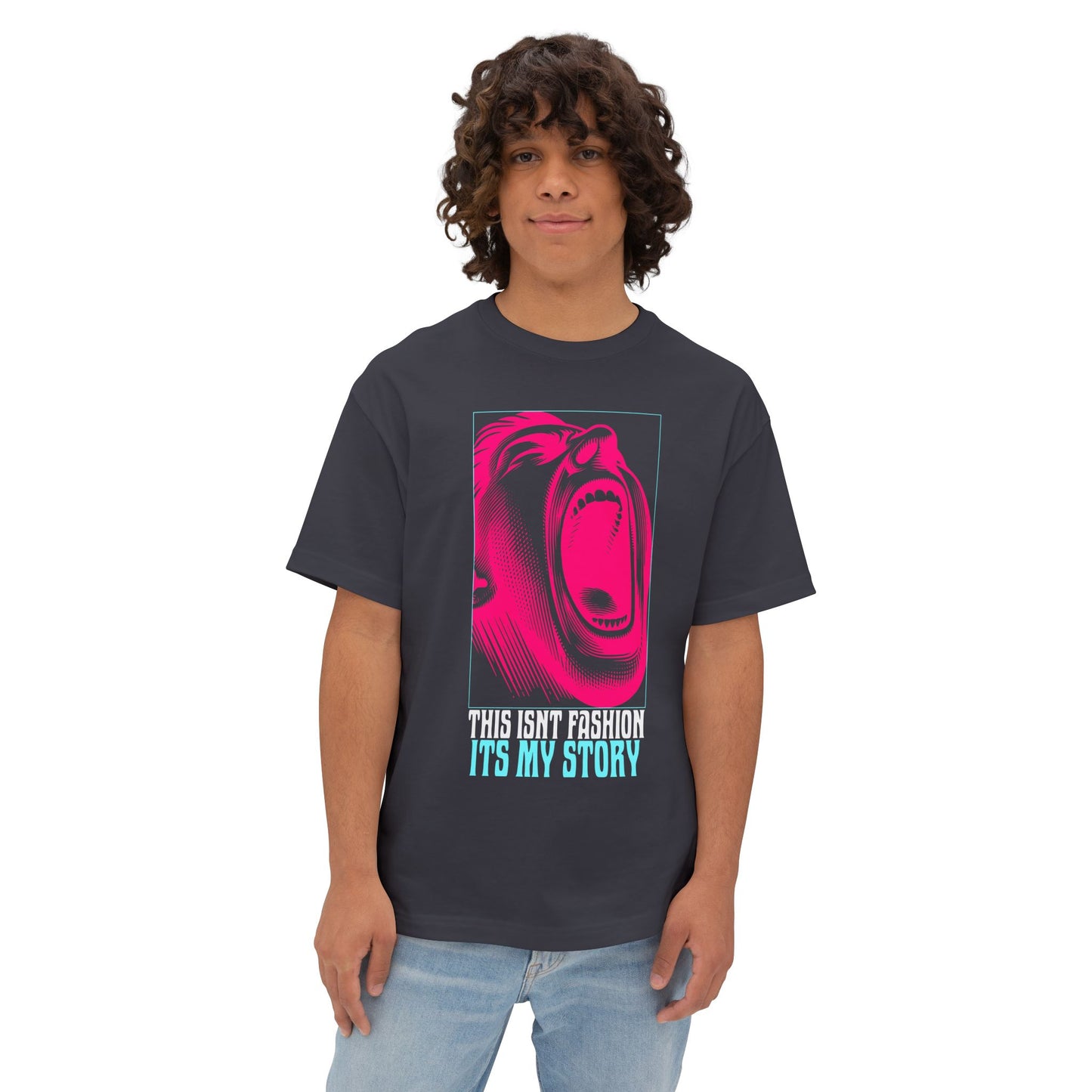 FPD - This Isn’t Fashion, It’s My Story Oversized Tee – Self-Expression Shirt