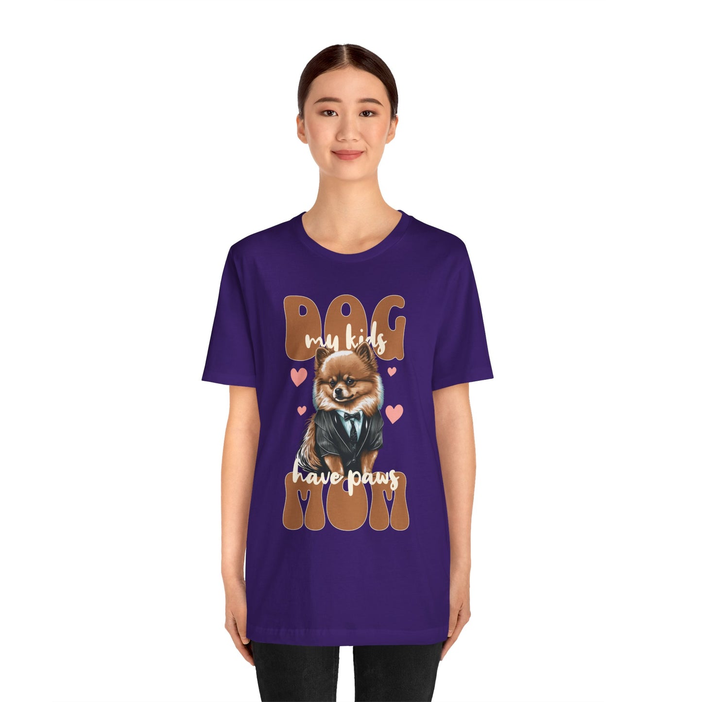 Dog Mom T-Shirt | Cute Pet Lover Unisex Tee - FPD