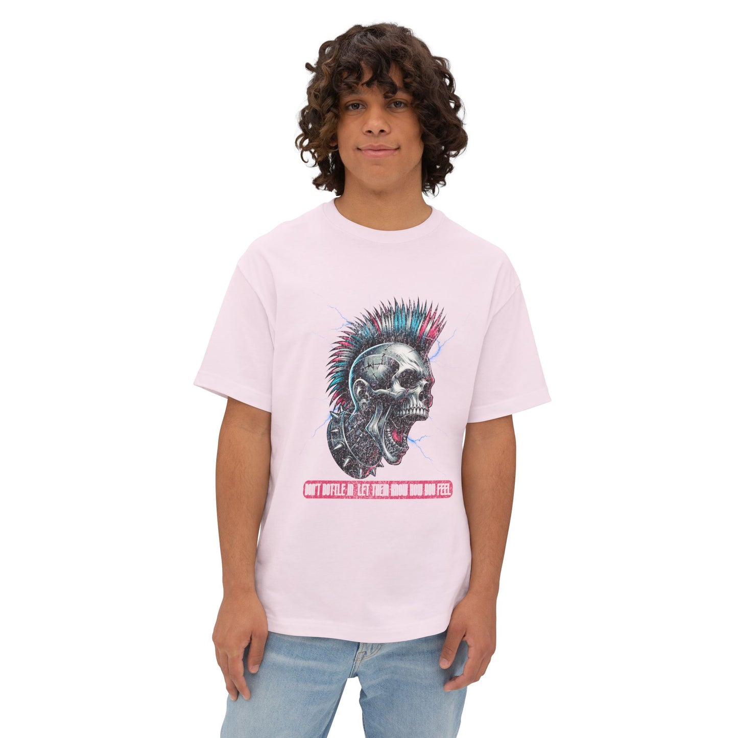 FPD - Don’t Bottle In Oversized Tee – Speak Your Truth Statement Shirt