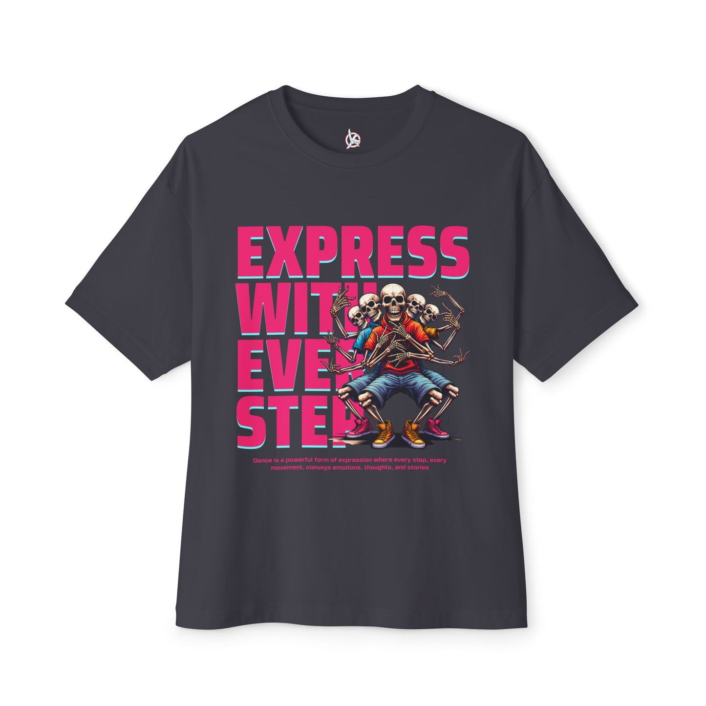 FPD - Express With Every Step Oversized Tee – Creative Confidence Shirt