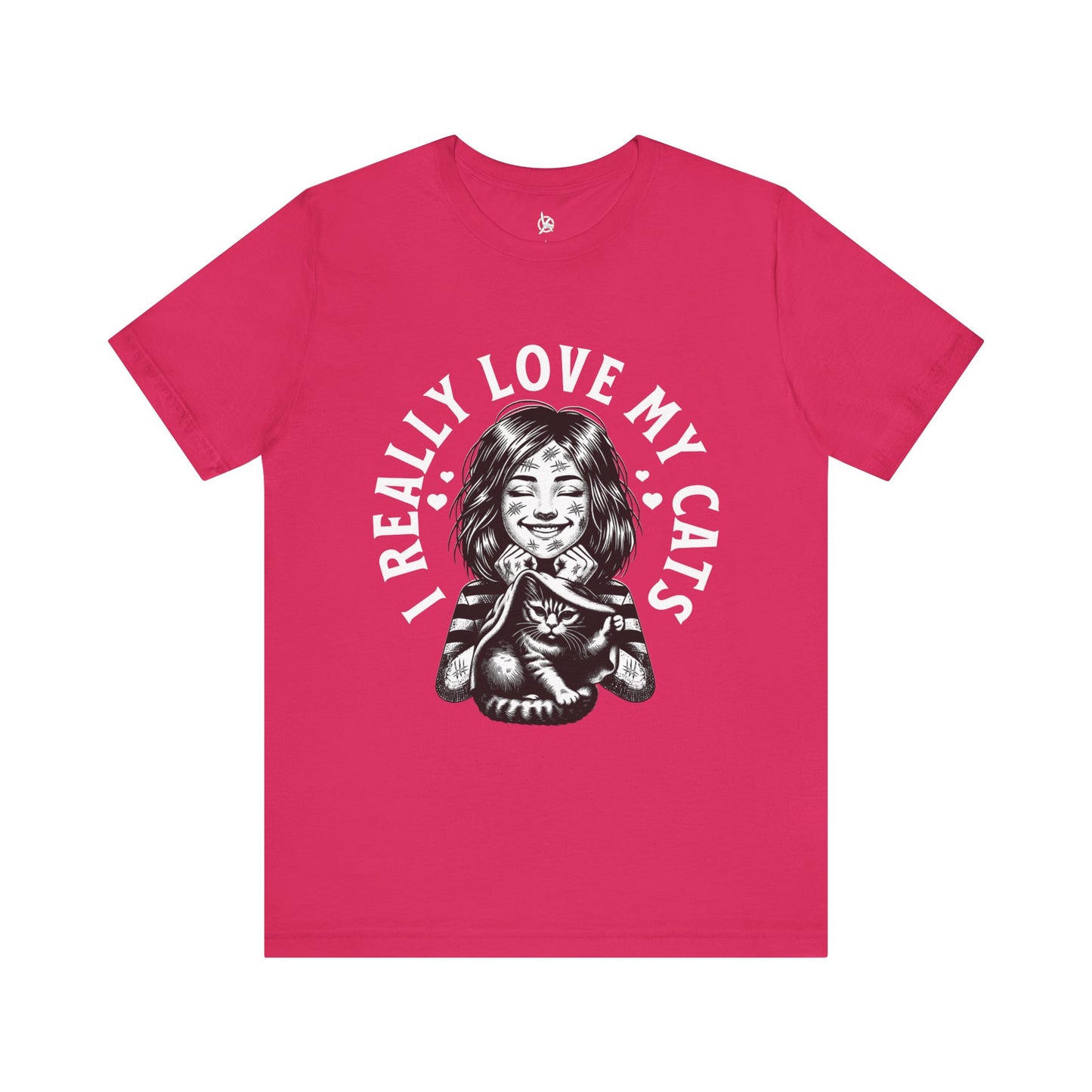 I Really Love My Cats T-Shirt | Cute Cat Lover Unisex Tee - FPD