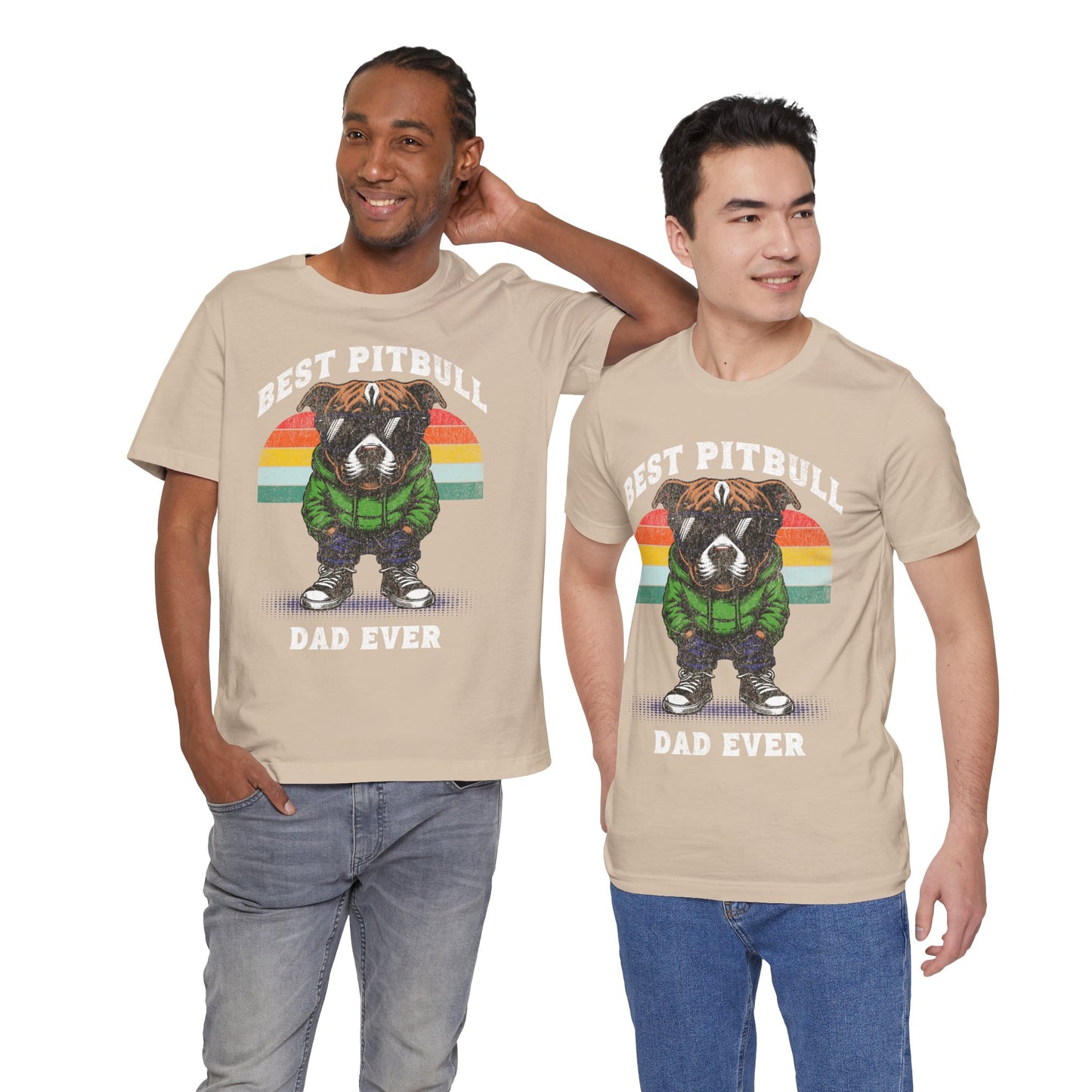 FPD - Unisex T-shirt - Best Pitbull Dad Ever Tee – Dog Lover Statement Shirt