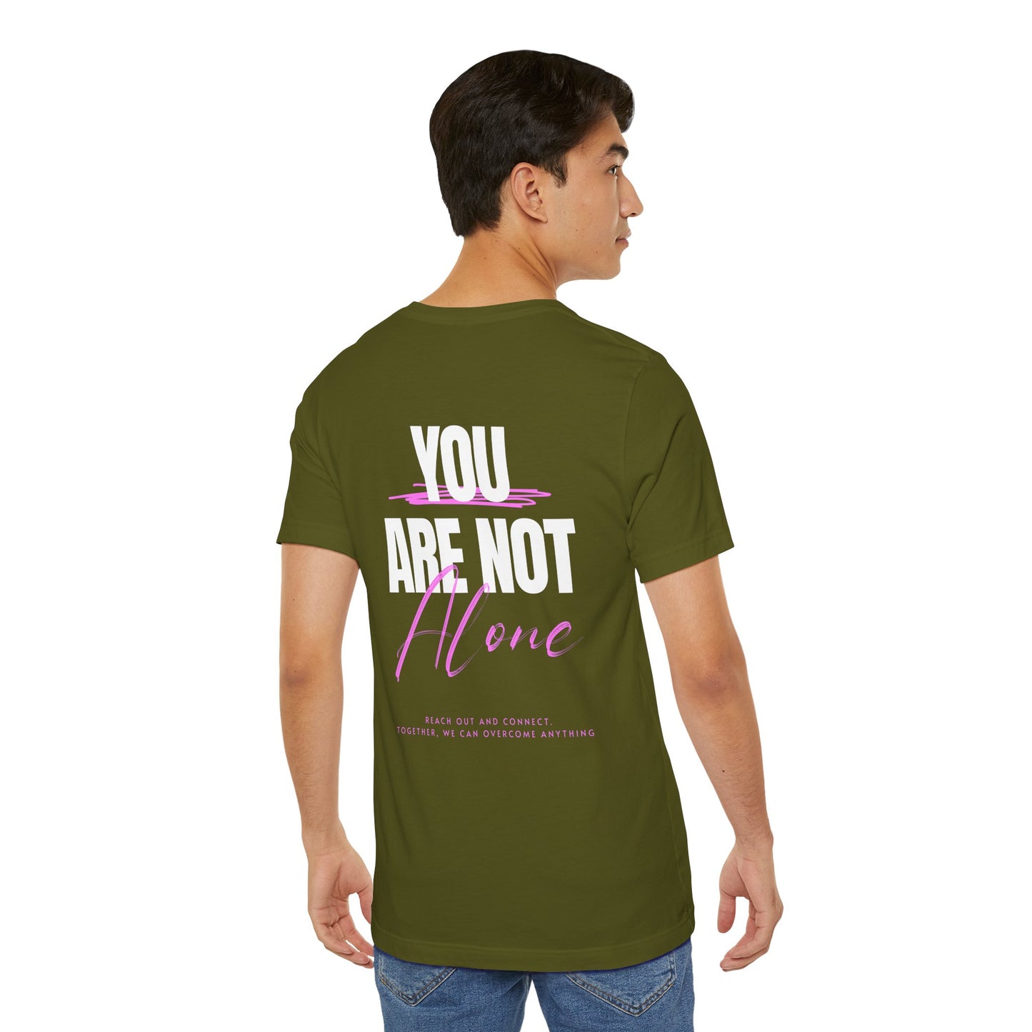 F&BPD - You Are Not Alone Unisex Tee – Awareness & Support Shirt