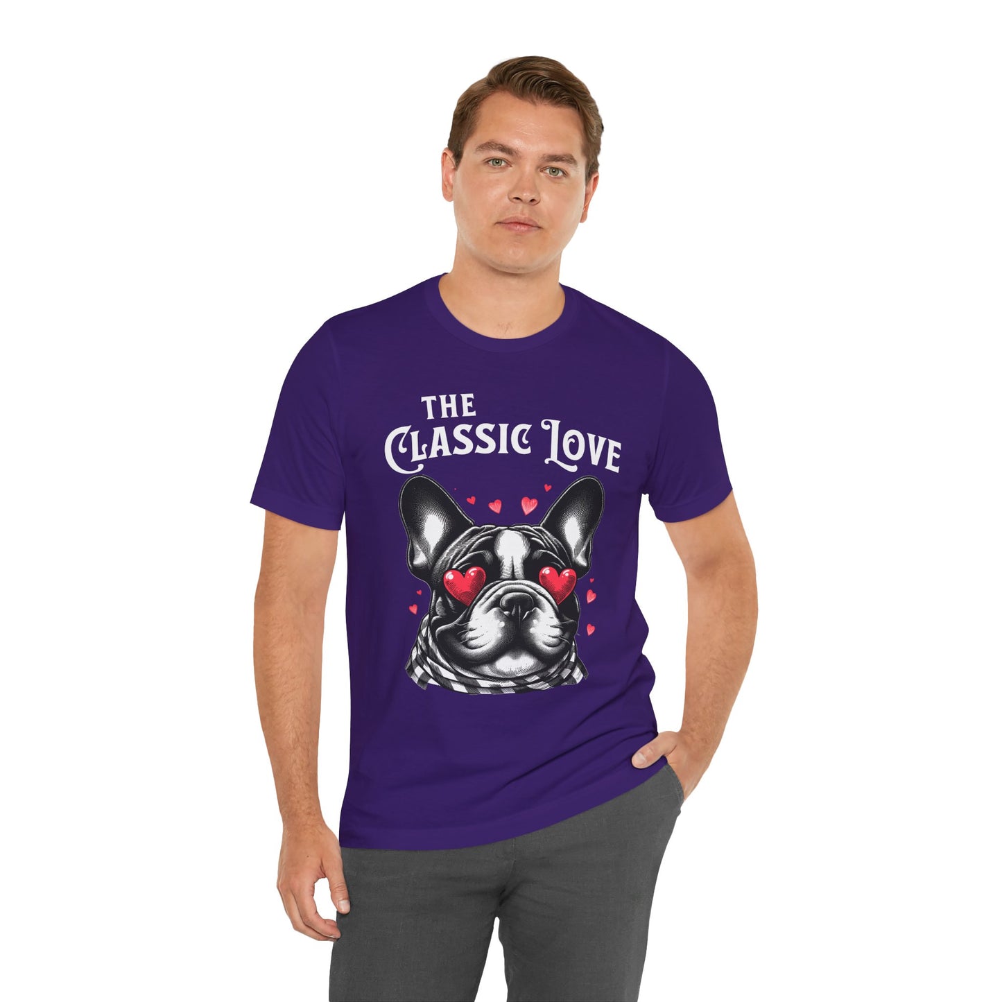 FPD - Unisex T-shirt - Pug Classic Love Tee – Cute Dog Lover Statement Shirt