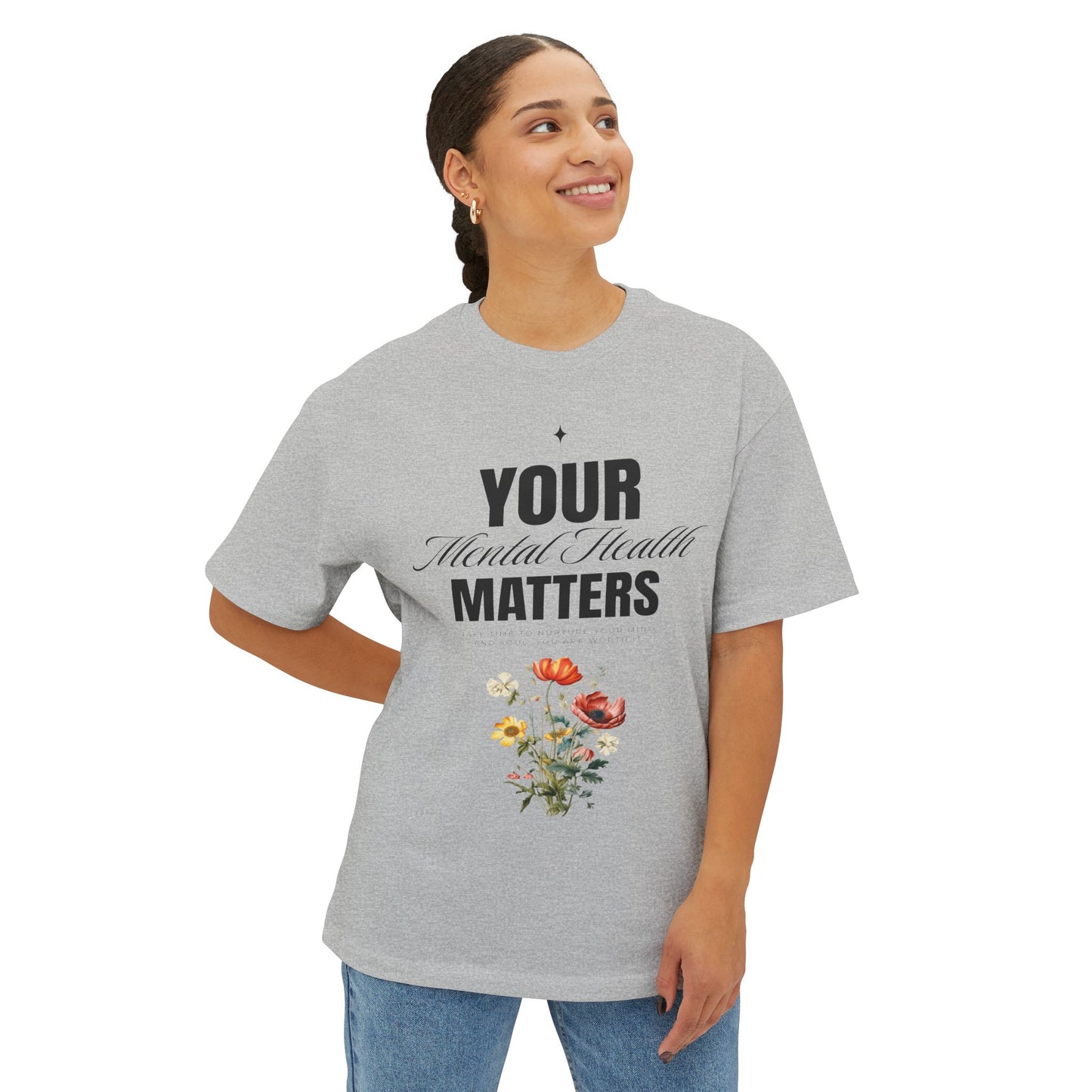 FPD - Your Mental Health Matters Oversized Tee – Support & Awareness Shirt