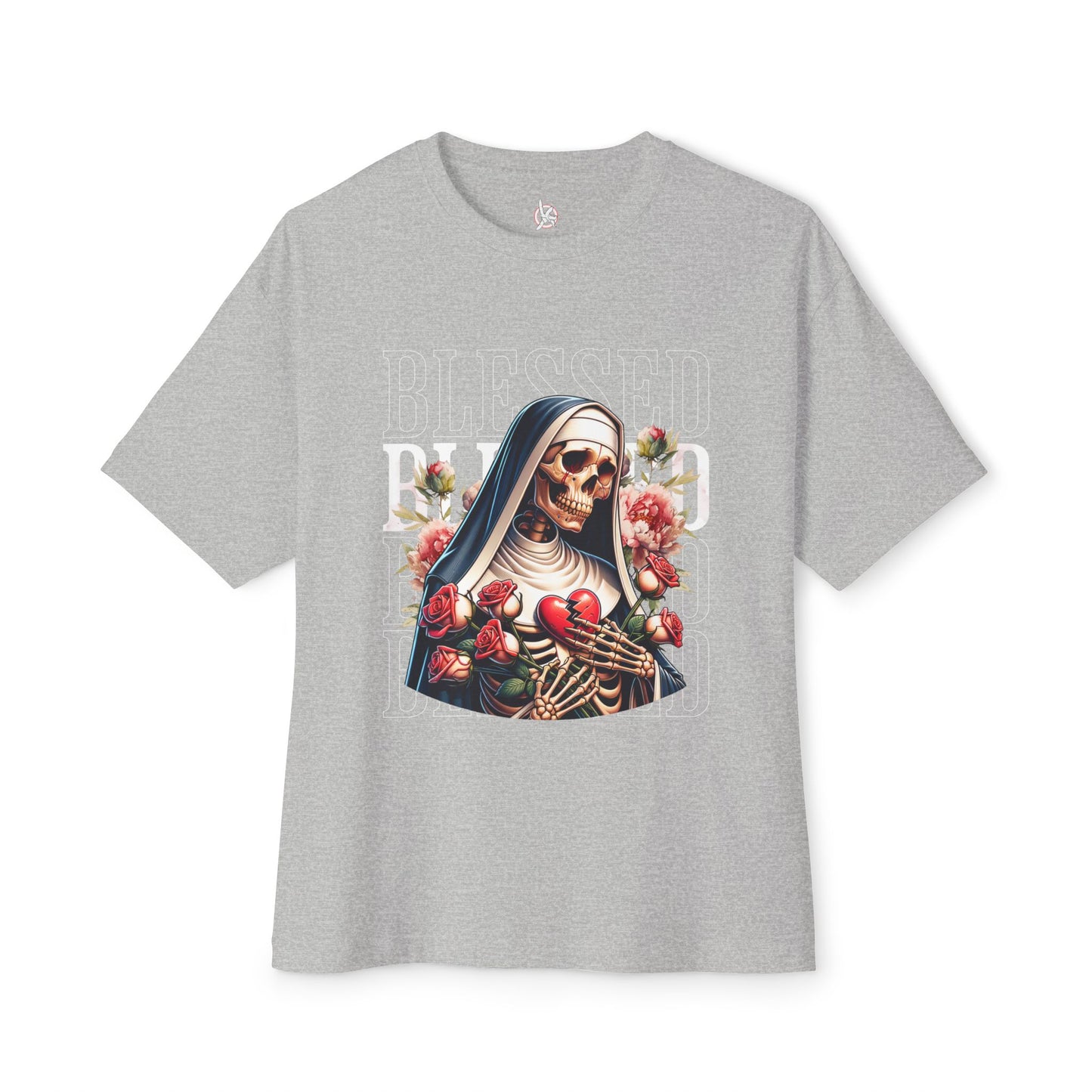 FPD - Blessed Oversized Tee – Minimalist Faith & Gratitude Shirt