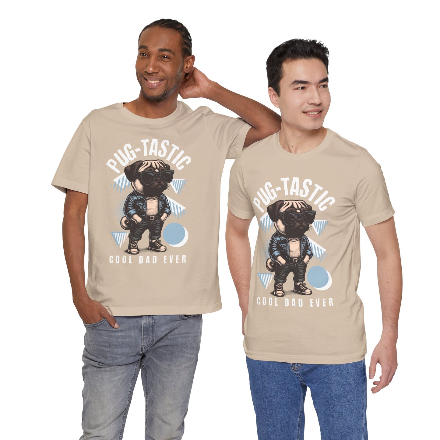 FPD - Unisex T-shirt - Pugtastic Tee – Fun & Playful Dog Lover Shirt