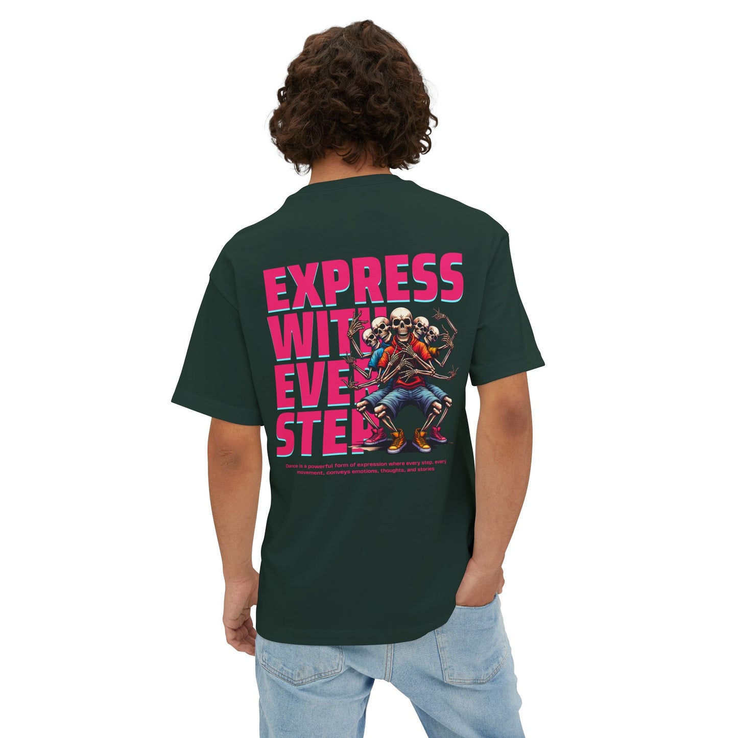 F&BPD - Express With Every Step Oversized Tee – Statement Streetwear