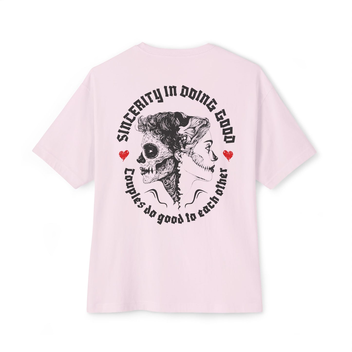 F&BPD - Sincerity in Doing Good Oversized Tee – Compassion Statement Shirt