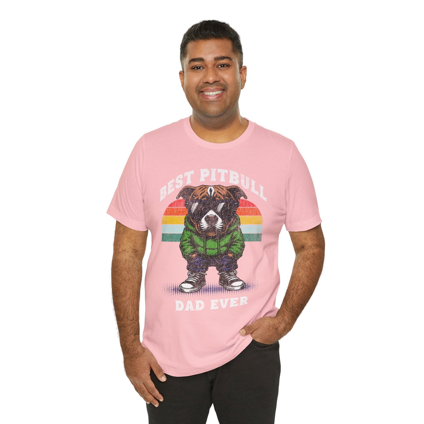 FPD - Unisex T-shirt - Best Pitbull Dad Ever Tee – Dog Lover Statement Shirt