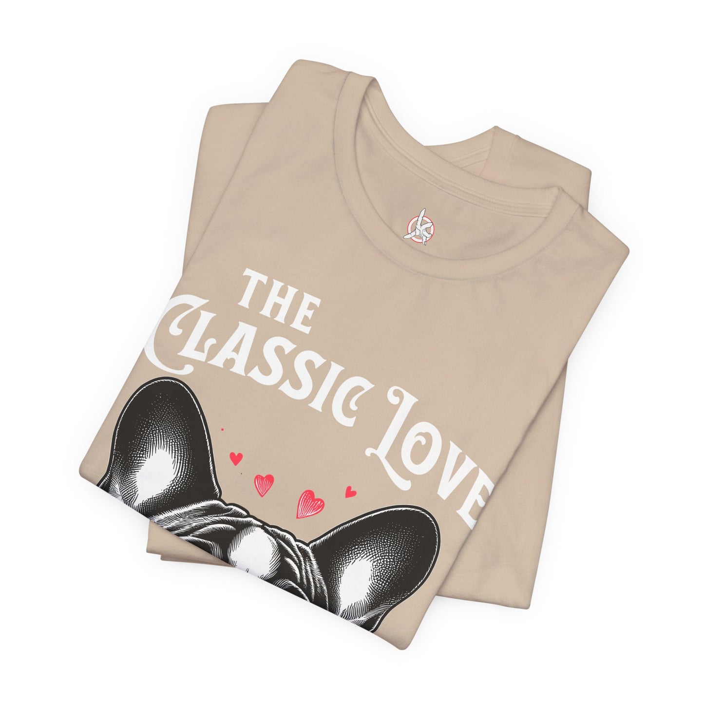 FPD - Unisex T-shirt - Pug Classic Love Tee – Cute Dog Lover Statement Shirt