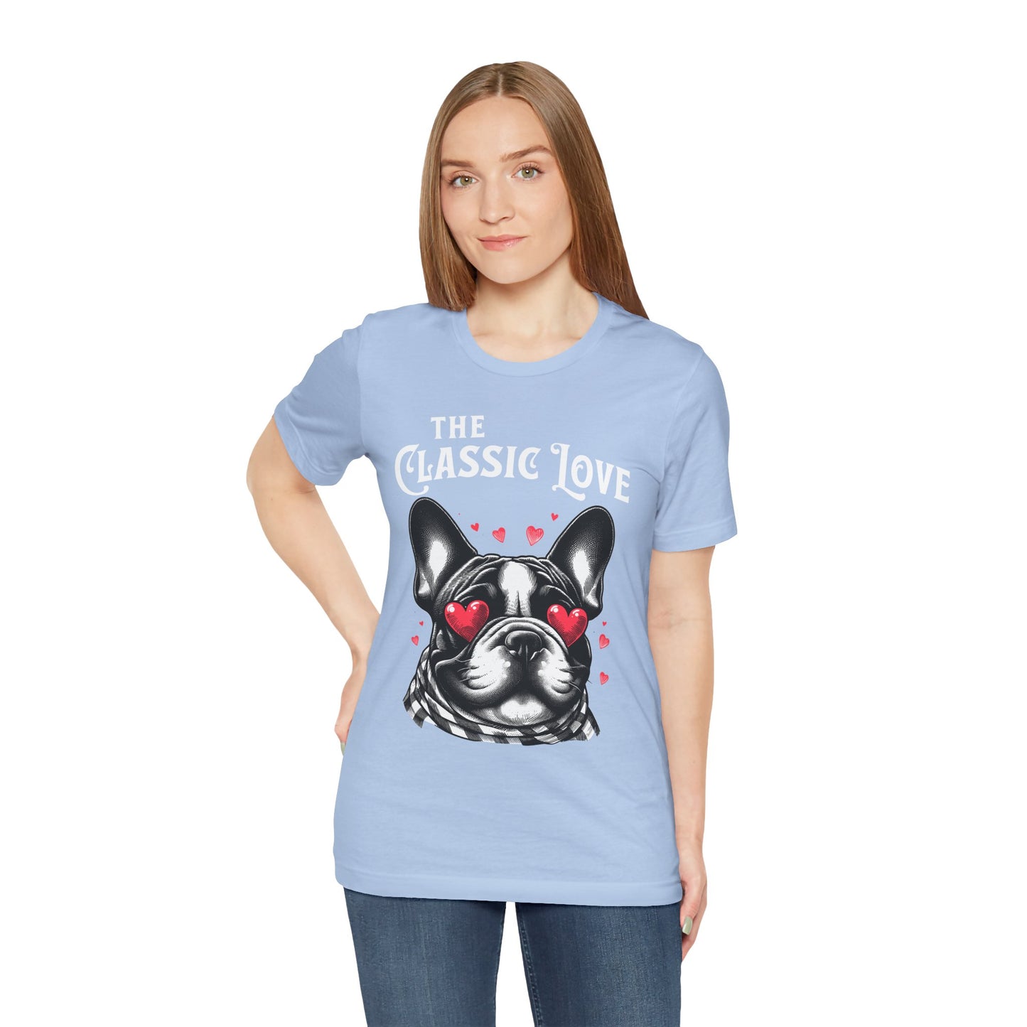 FPD - Unisex T-shirt - Pug Classic Love Tee – Cute Dog Lover Statement Shirt