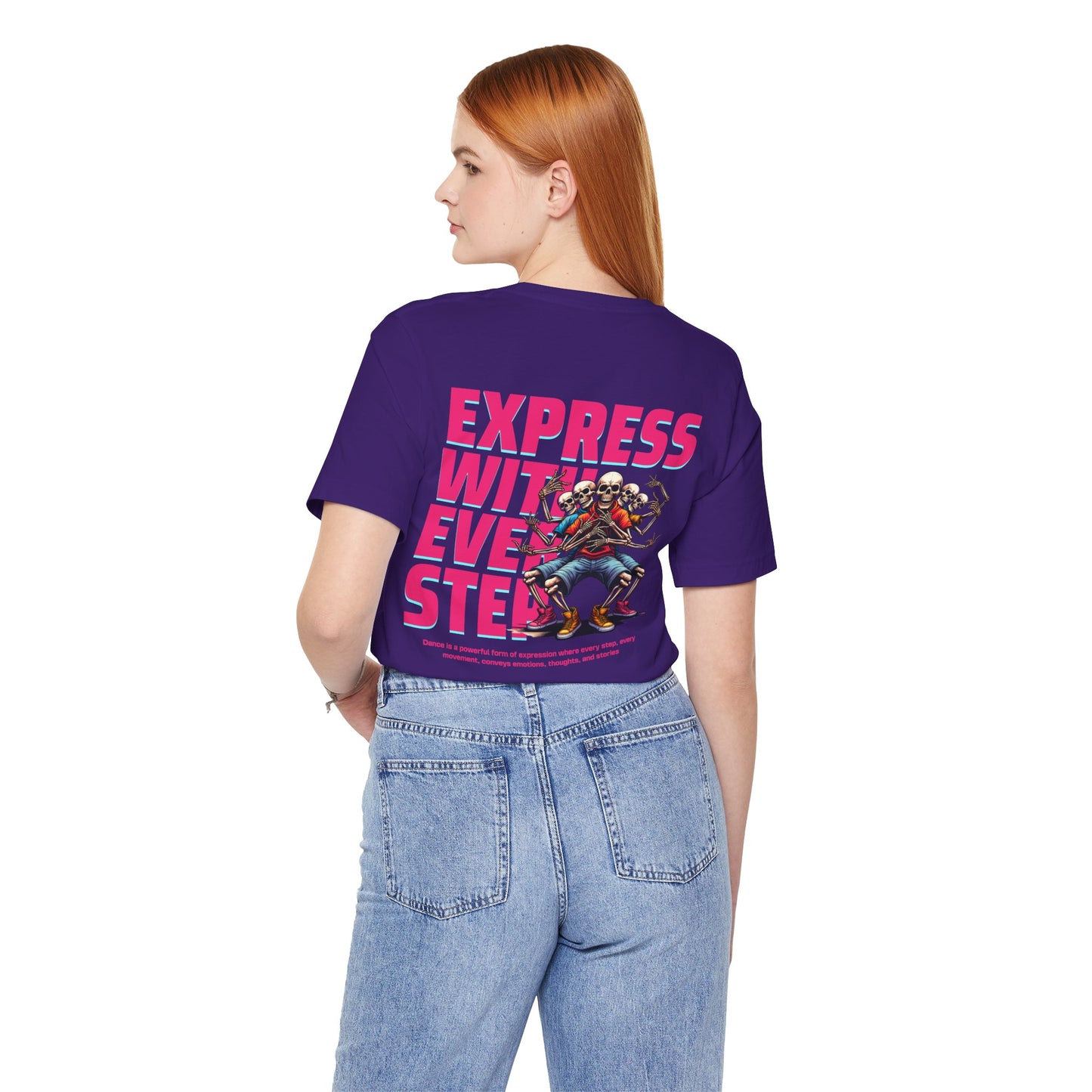 F&BPD - Unisex T-shirt - Express With Every Step Tee – Self-Expression Statement Shirt