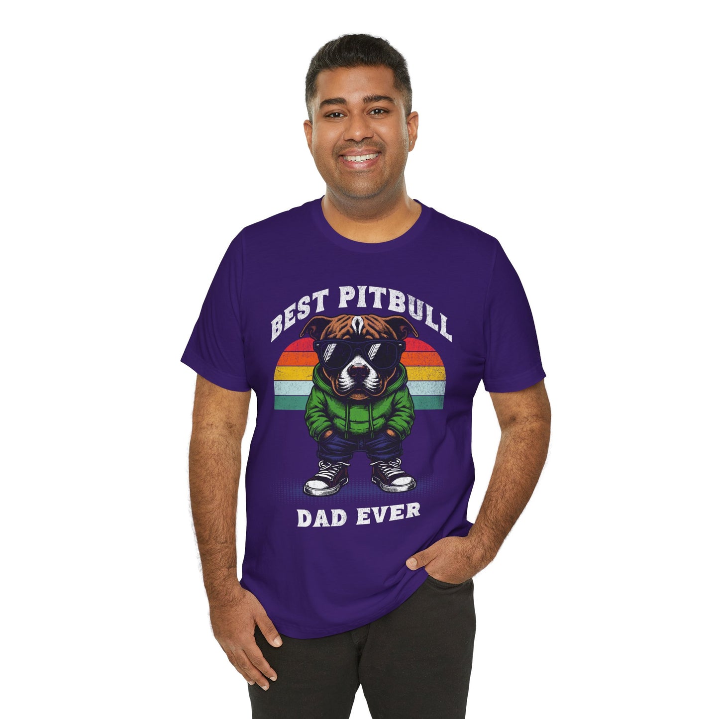 FPD - Unisex T-shirt - Best Pitbull Dad Ever Tee – Dog Lover Statement Shirt