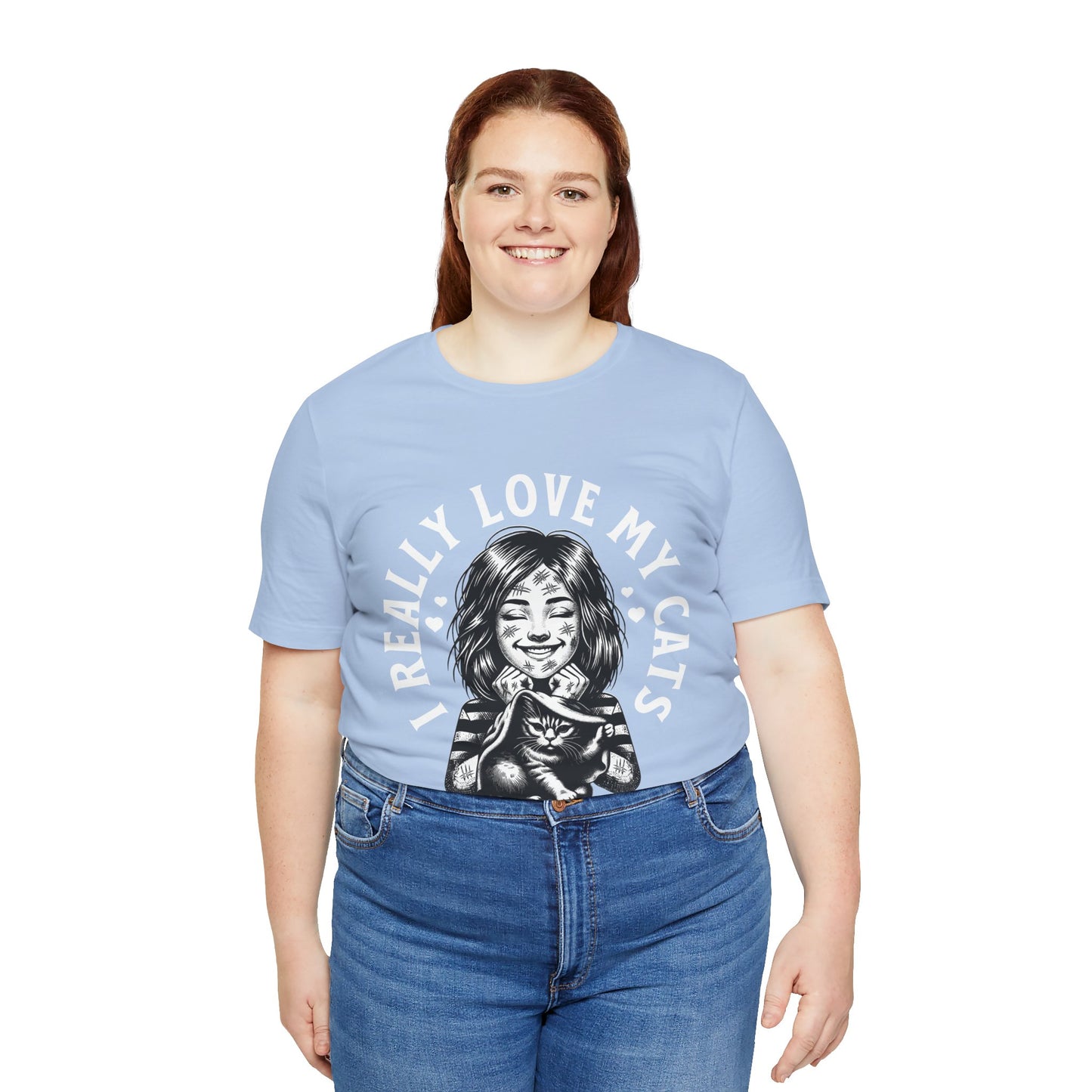 I Really Love My Cats T-Shirt | Cute Cat Lover Unisex Tee - FPD