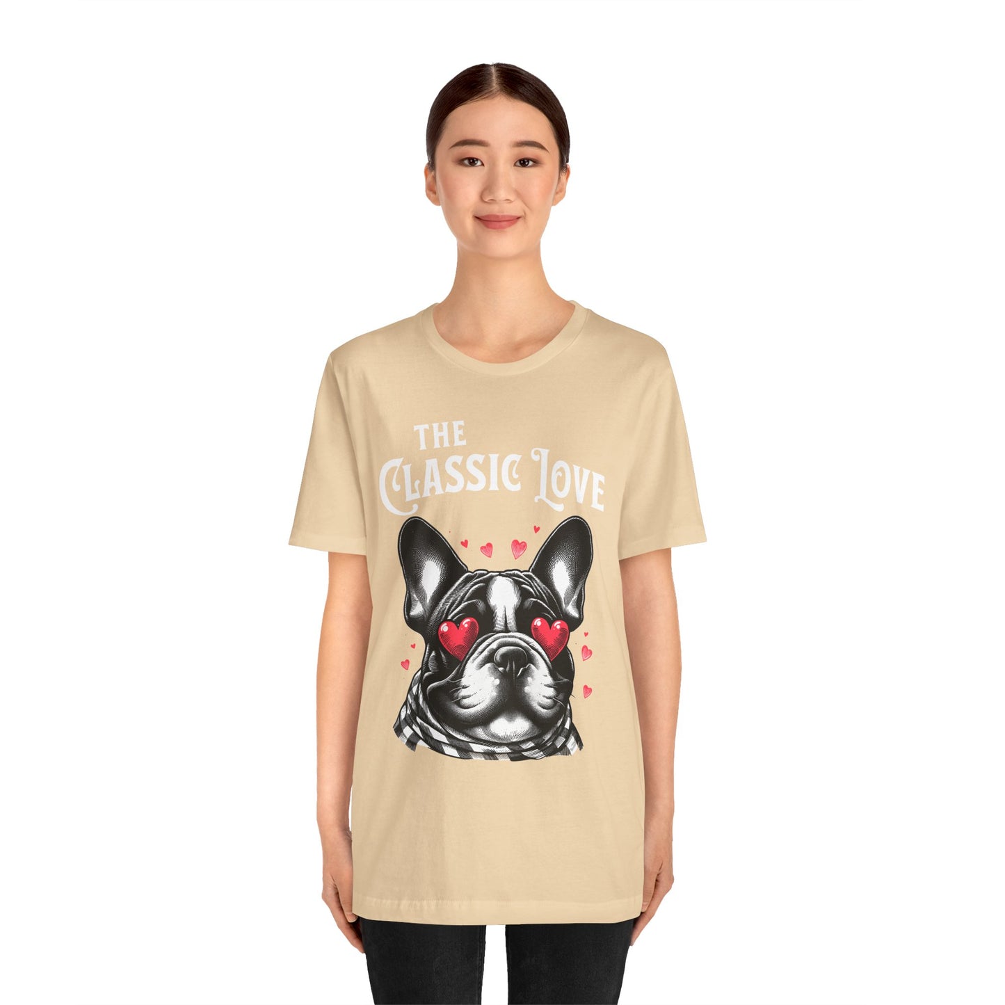FPD - Unisex T-shirt - Pug Classic Love Tee – Cute Dog Lover Statement Shirt