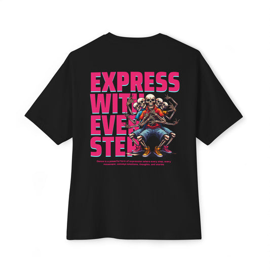 F&BPD - Express With Every Step Oversized Tee – Statement Streetwear