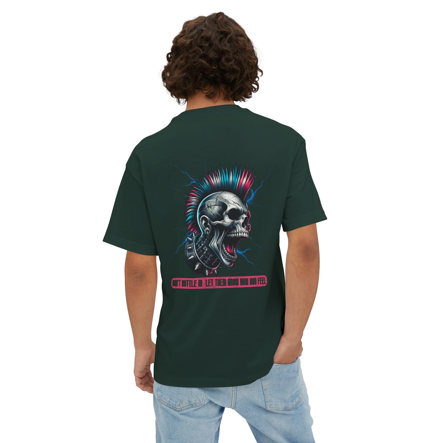 F&BPD - Don't Bottle In Let Them Know How You Feel - Oversized T-shirt
