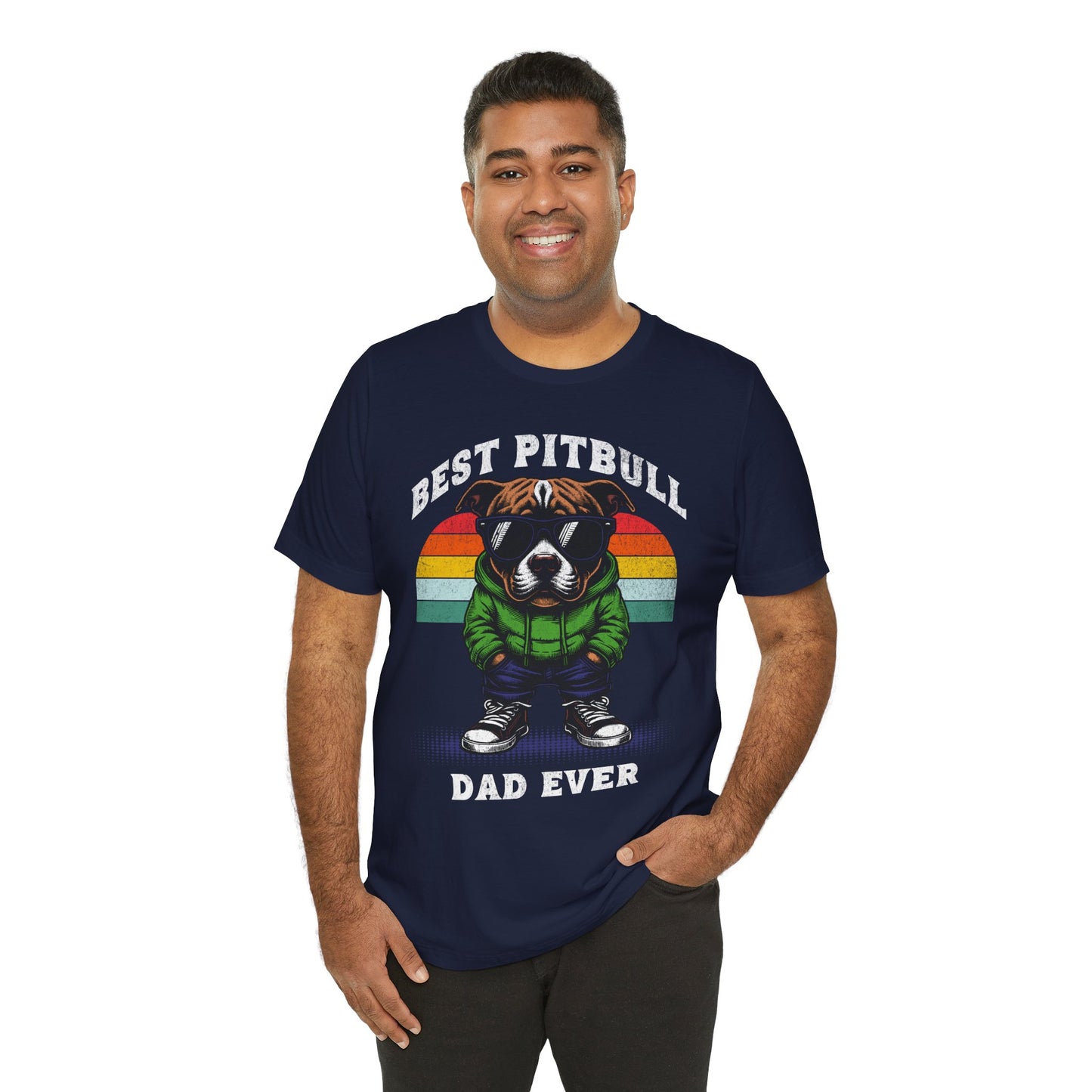 FPD - Unisex T-shirt - Best Pitbull Dad Ever Tee – Dog Lover Statement Shirt