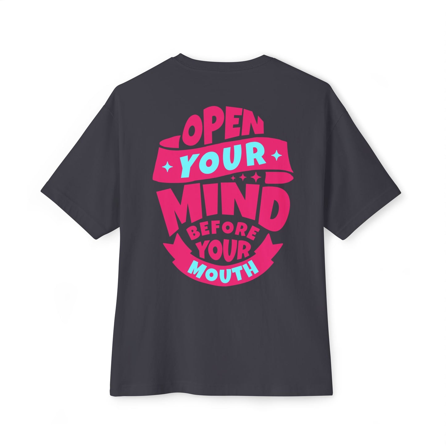 F&BPD - Open Your Mind Oversized Tee – Wisdom Statement Streetwear