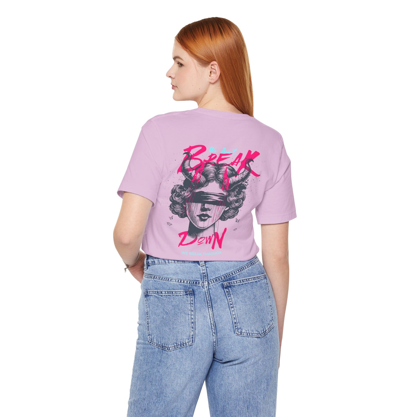 F&BPD - Unisex T-shirt - We Don’t Break Down, We Breakthrough Tee – Resilience Anthem Shirt