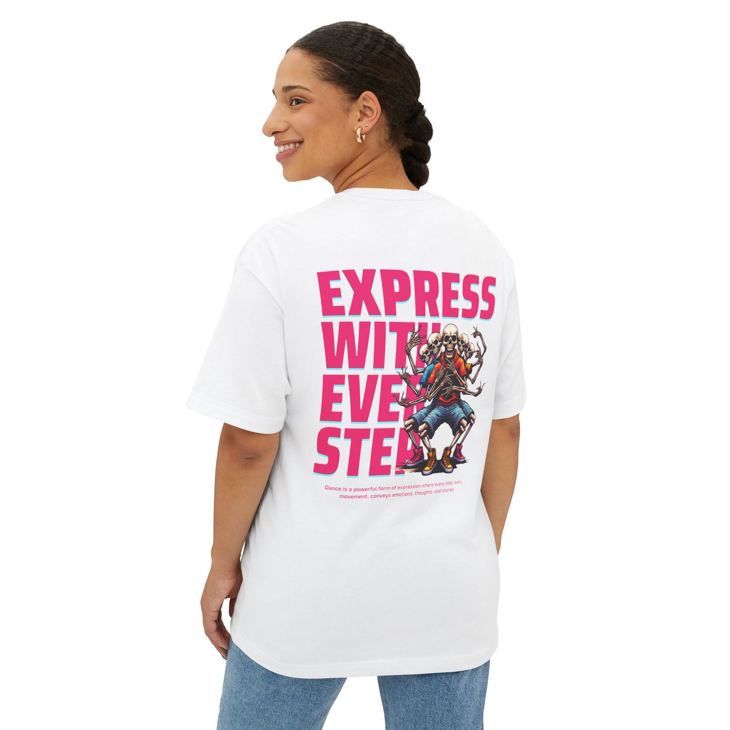 F&BPD - Express With Every Step Oversized Tee – Statement Streetwear