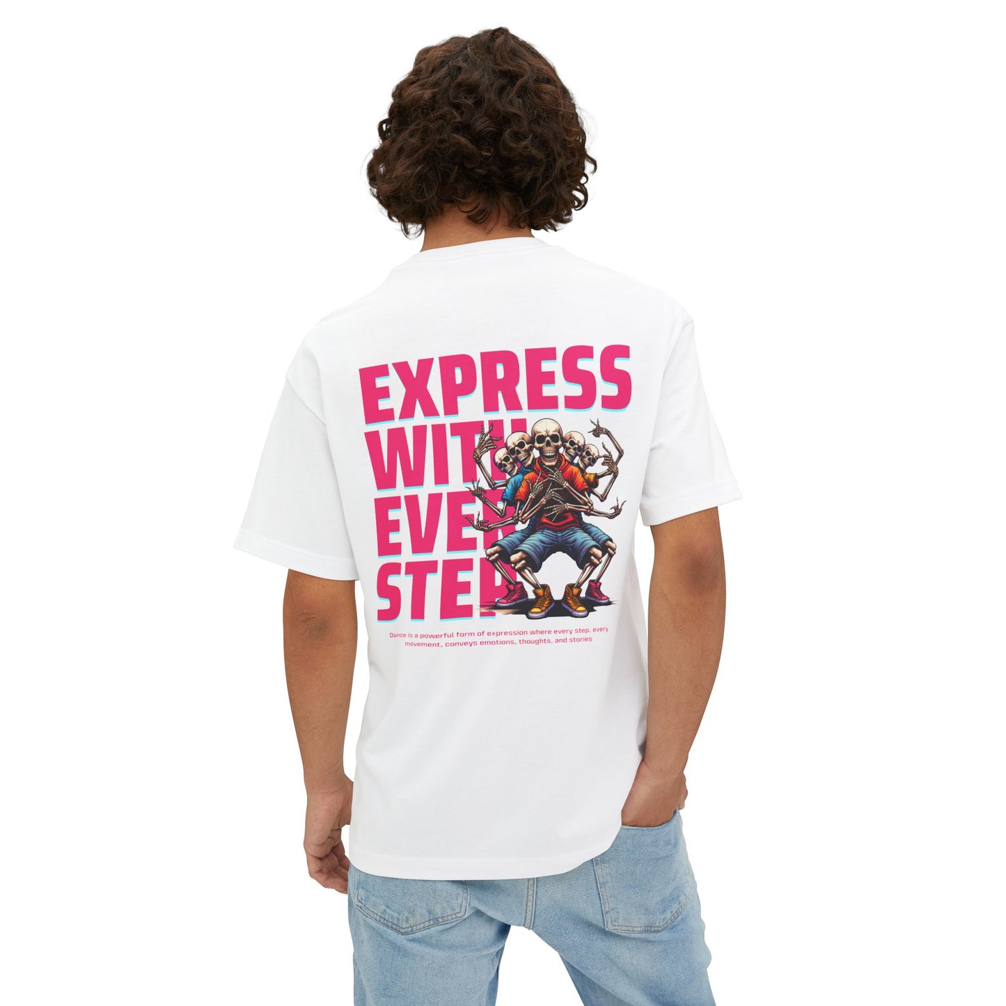 F&BPD - Express With Every Step Oversized Tee – Statement Streetwear