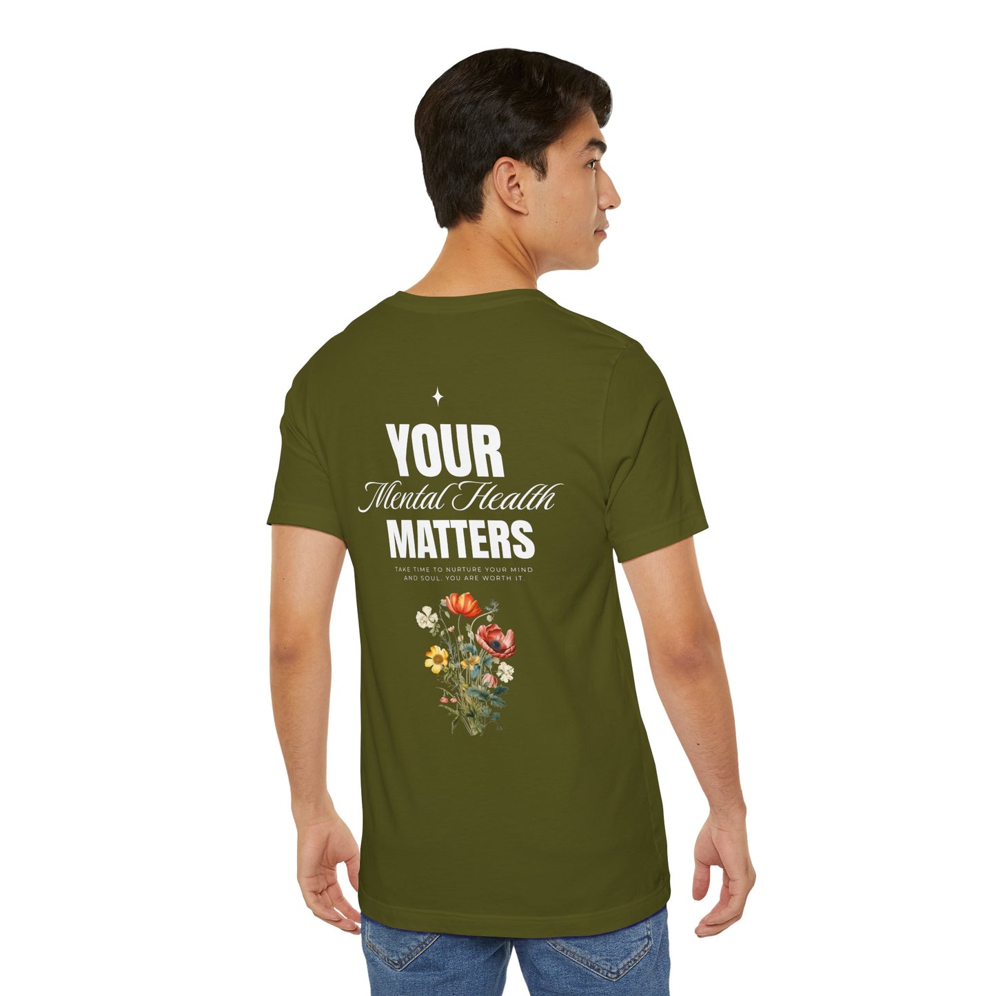 F&BPD - Unisex T-shirt - Your Mental Health Matters Tee – Awareness & Support Statement Shirt
