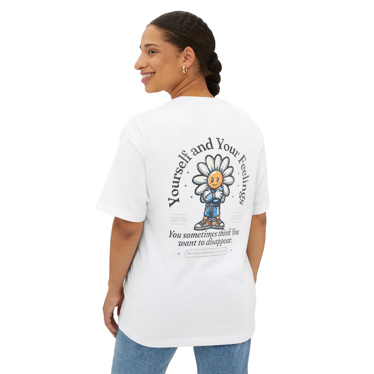 F&BPD - Yourself & Your Feelings Oversized Tee – Self-Awareness Streetwear
