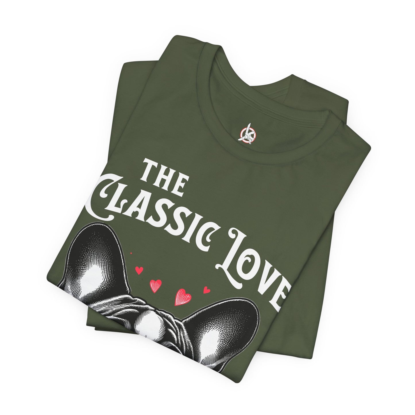 FPD - Unisex T-shirt - Pug Classic Love Tee – Cute Dog Lover Statement Shirt
