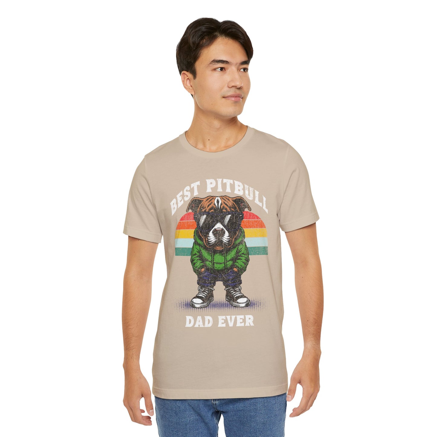 FPD - Unisex T-shirt - Best Pitbull Dad Ever Tee – Dog Lover Statement Shirt