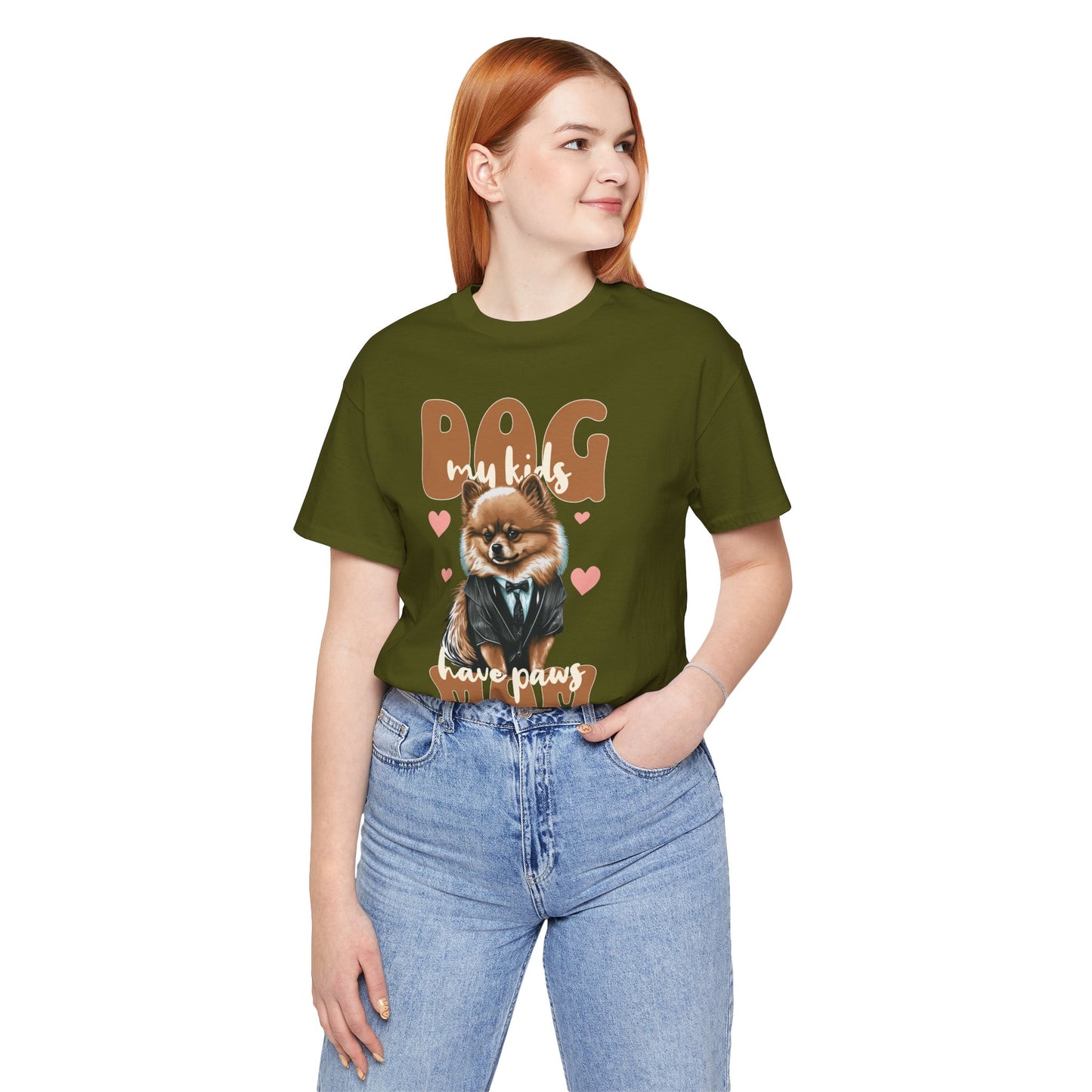Dog Mom T-Shirt | Cute Pet Lover Unisex Tee - FPD