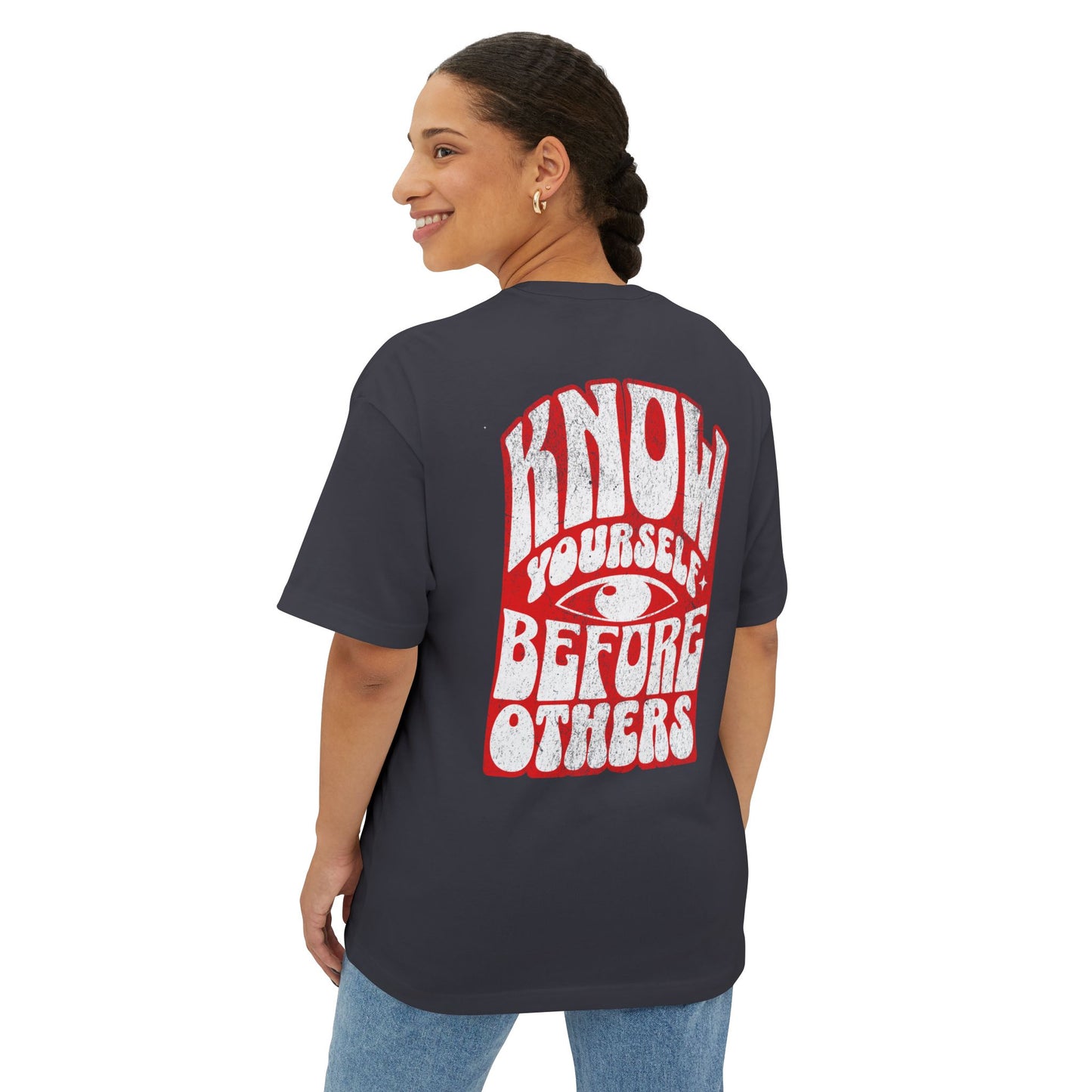F&BPD - Know Yourself Before Others Oversized Tee – Self-Awareness Streetwear