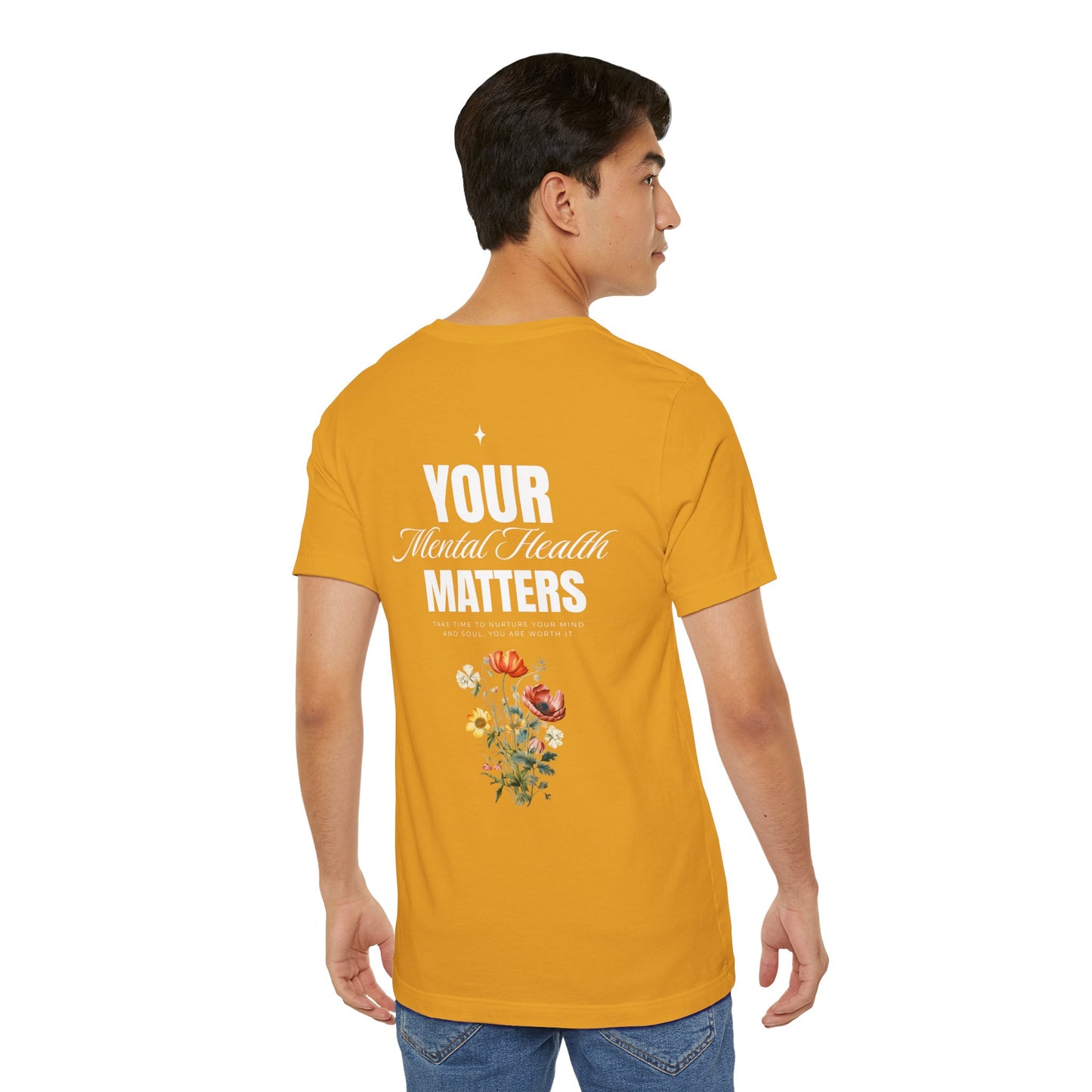 F&BPD - Unisex T-shirt - Your Mental Health Matters Tee – Awareness & Support Statement Shirt