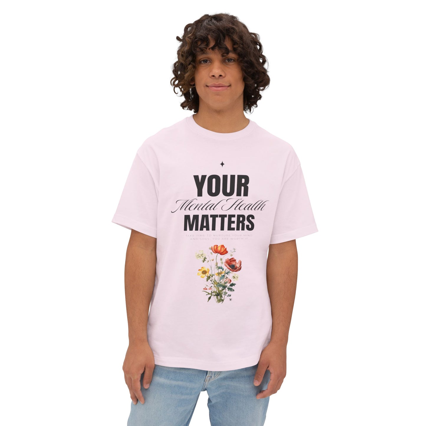 FPD - Your Mental Health Matters Oversized Tee – Support & Awareness Shirt