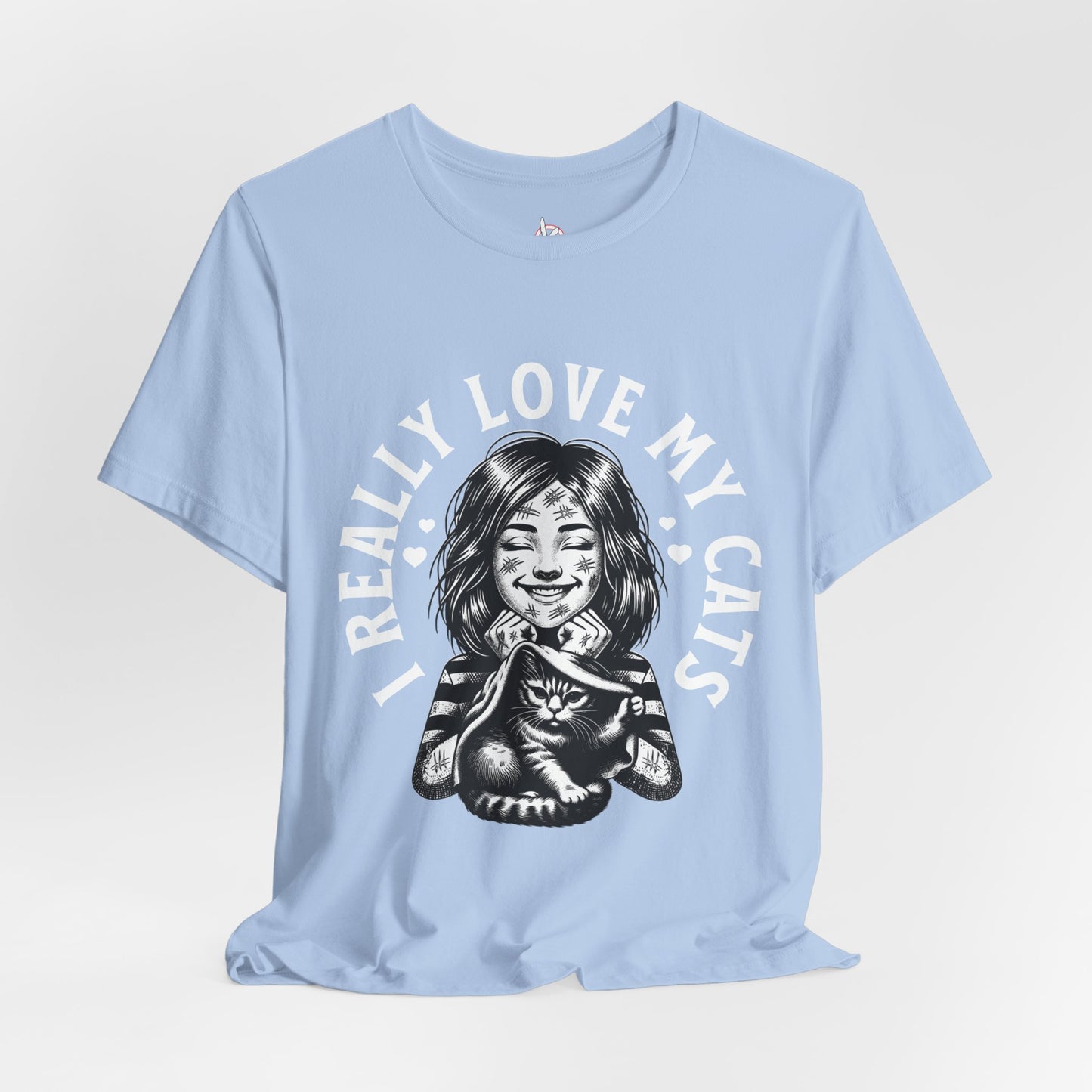 I Really Love My Cats T-Shirt | Cute Cat Lover Unisex Tee - FPD