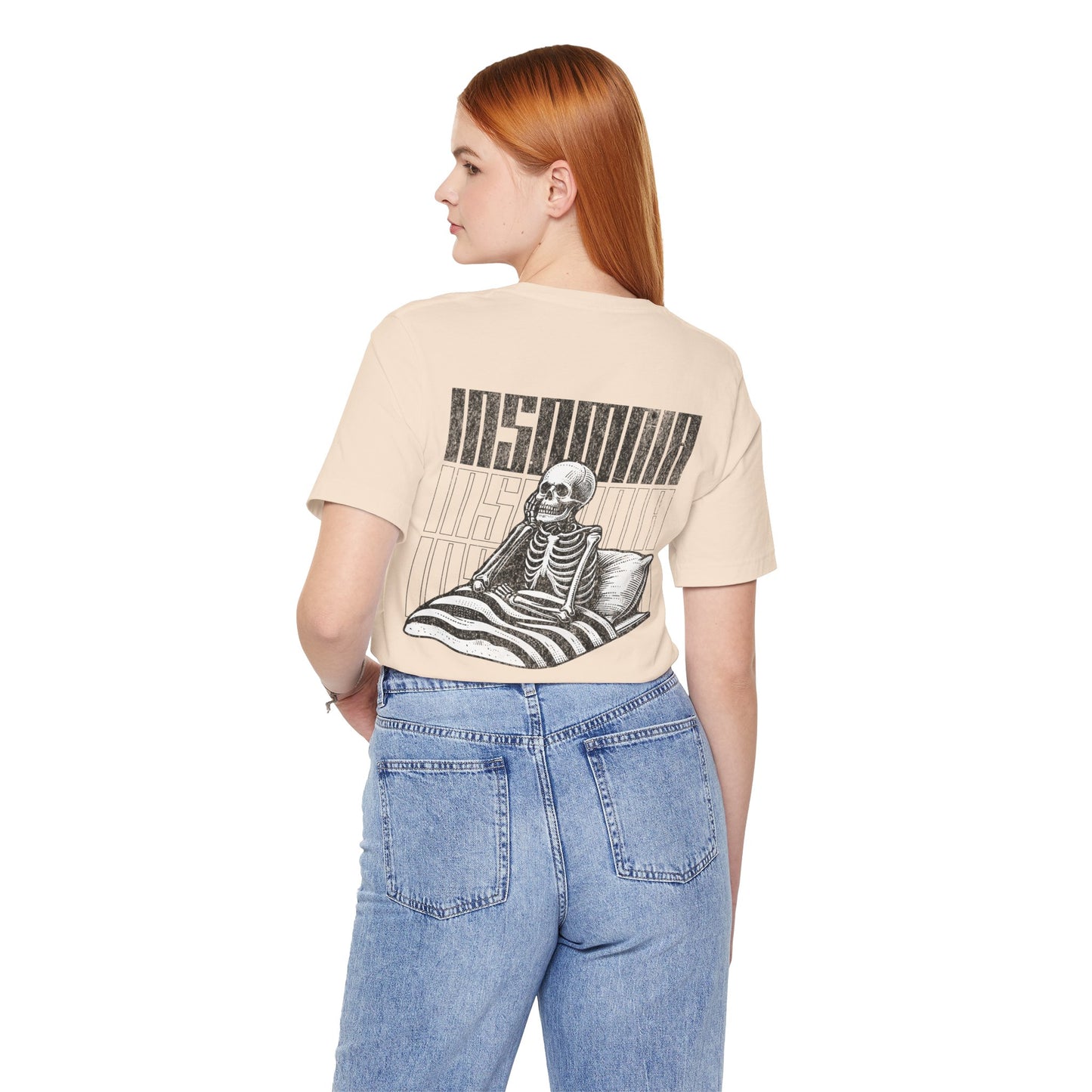 F&BPD - Unisex T-shirt - Insomnia Tee – Late Night Mind Battle Statement Shirt