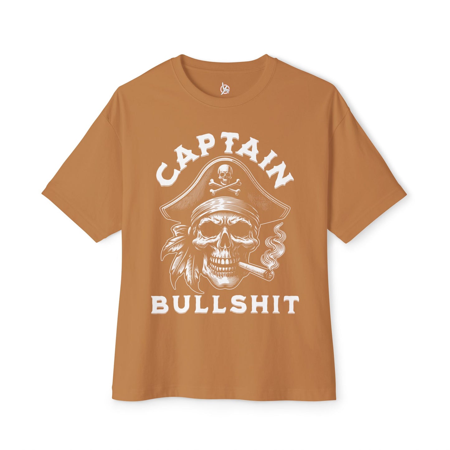 FPD - Captain Bullshit Oversized Tee — Myth-Buster & Truth-Seeker Shirt