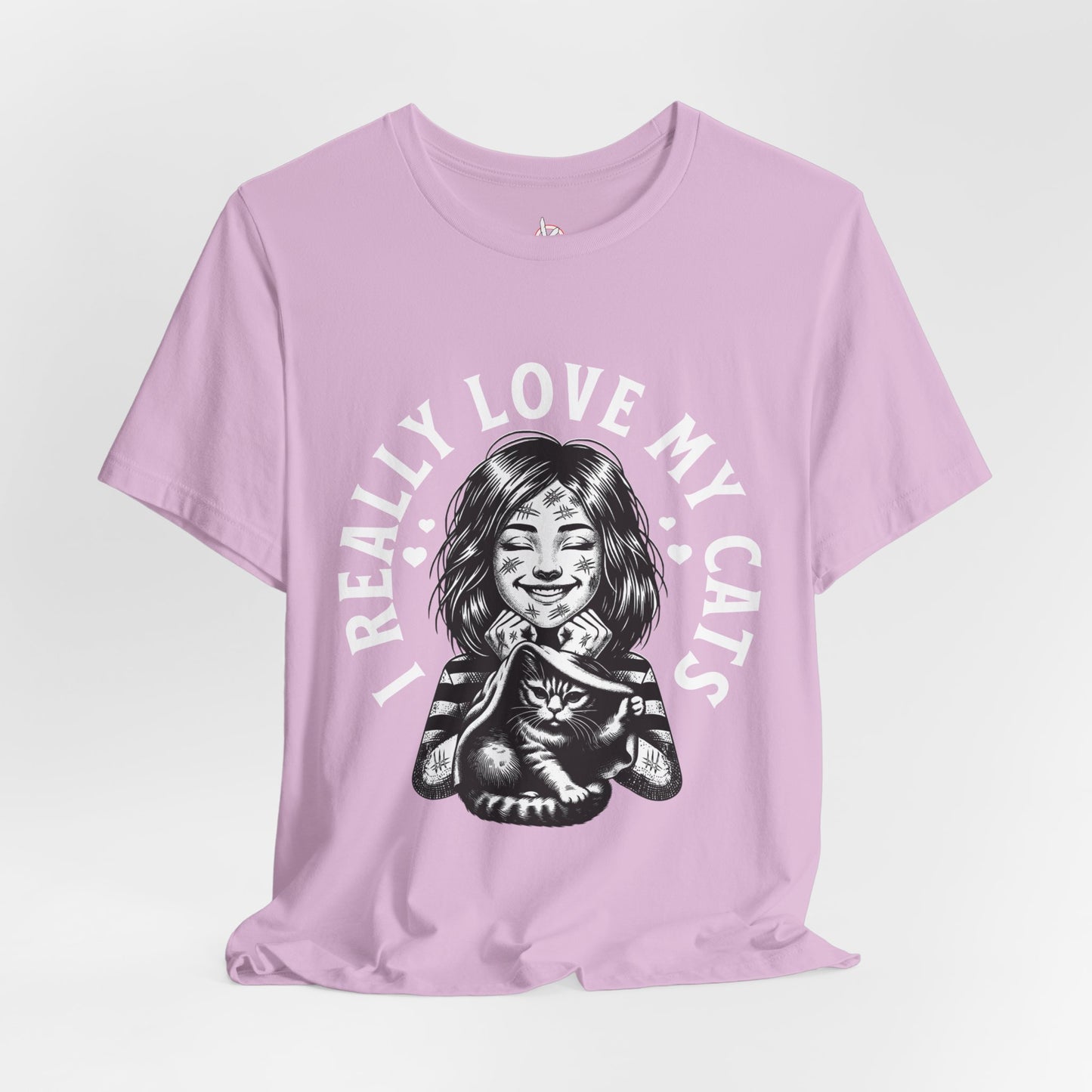 I Really Love My Cats T-Shirt | Cute Cat Lover Unisex Tee - FPD