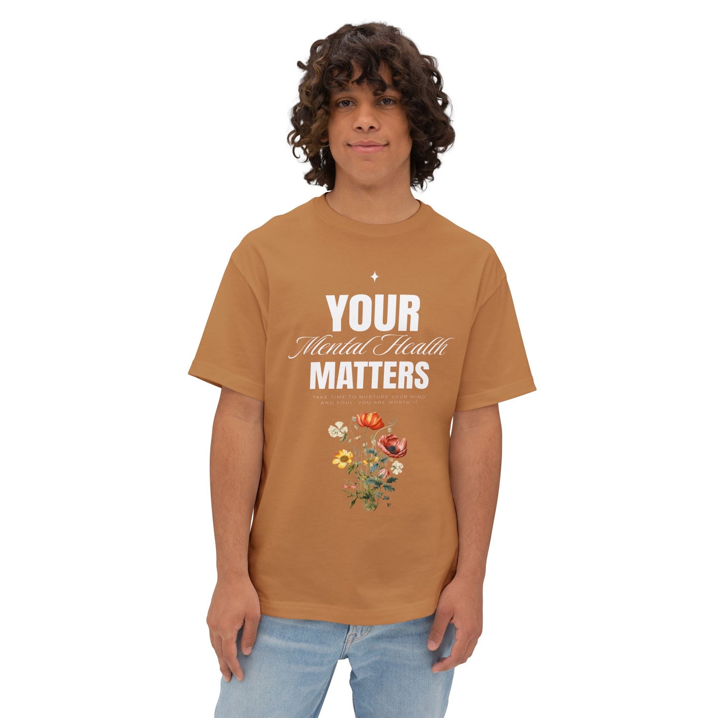 FPD - Your Mental Health Matters Oversized Tee – Support & Awareness Shirt
