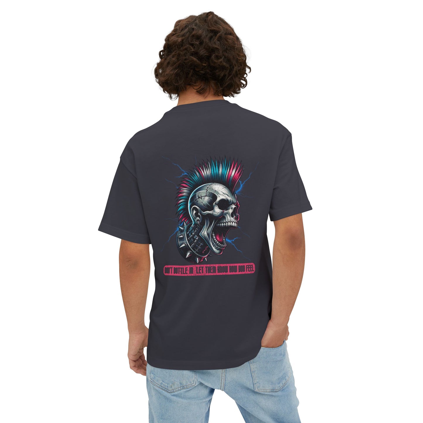 F&BPD - Don't Bottle In Let Them Know How You Feel - Oversized T-shirt